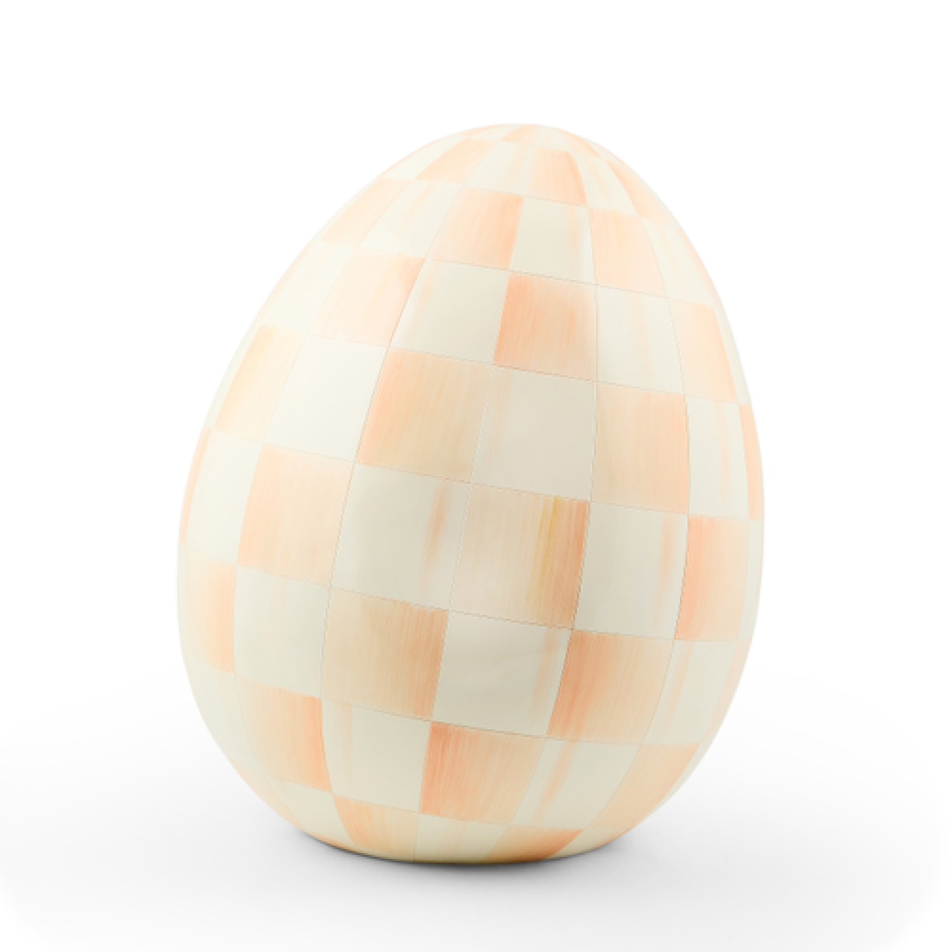 coral check large egg 19 coral check large egg 19