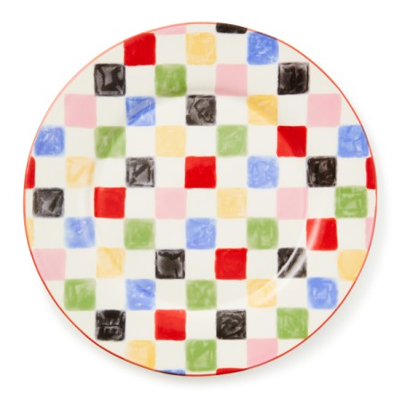 multi check round platter 70 multi check round platter 70
