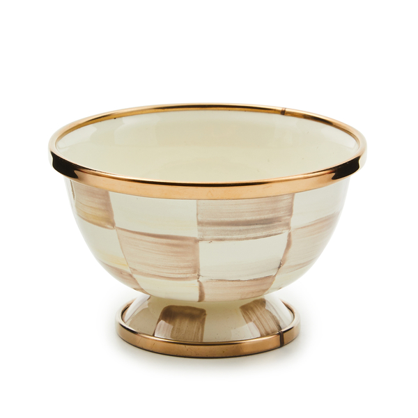mocha check little sugar bowl 57 mocha check little sugar bowl 57