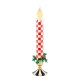 check it out red illuminated retro candle 65 check it out red illuminated retro candle 65