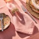 Berry Scallop Napkin Set/4 - Pink 27 Berry Scallop Napkin Set/4 - Pink 27