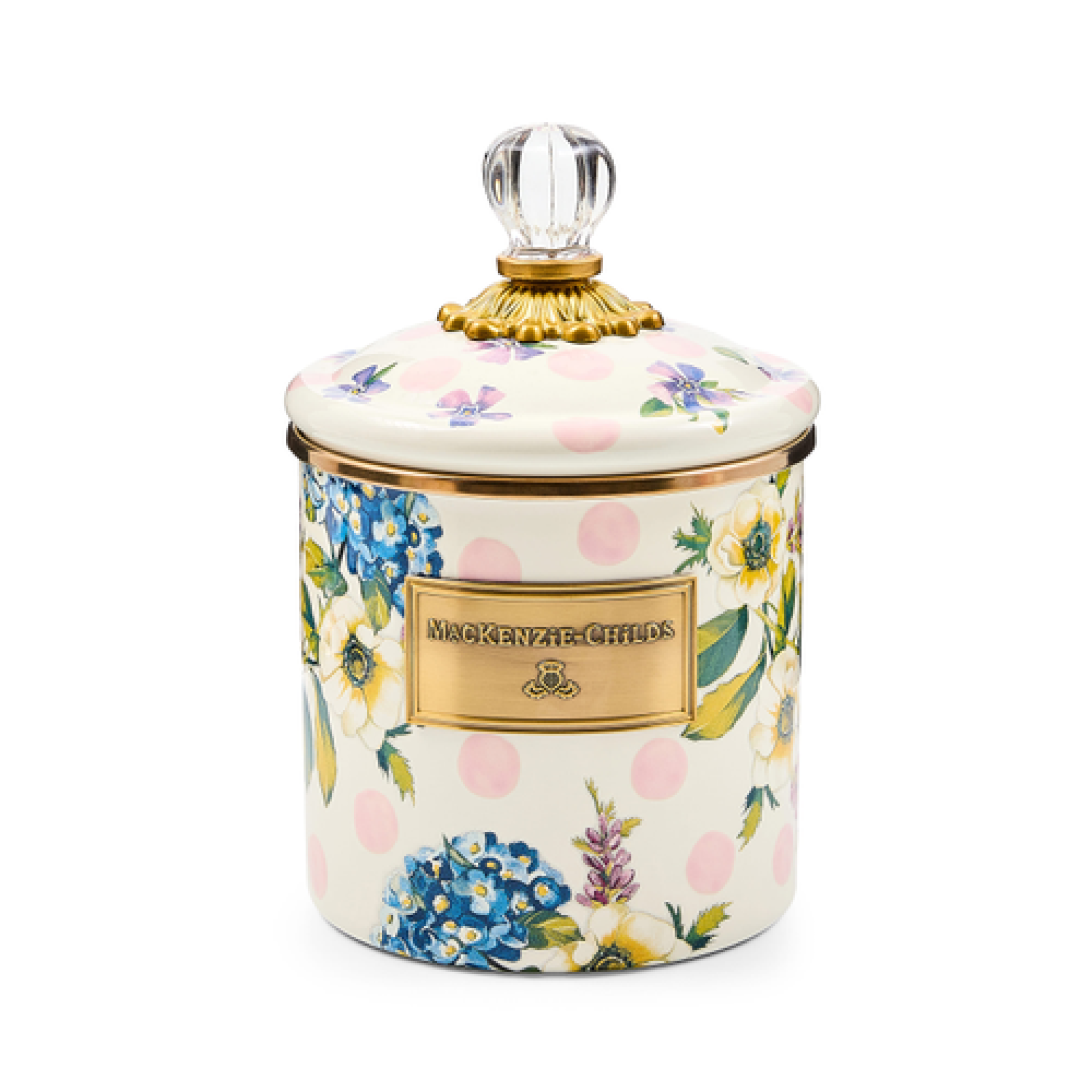 wildflowers pink small canister 66 wildflowers pink small canister 66