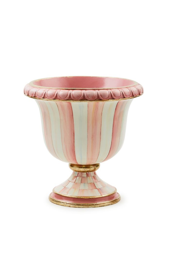 rosy stripe tabletop urn 44 rosy stripe tabletop urn 44