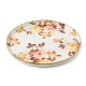 wild rose white round tray 42 wild rose white round tray 42