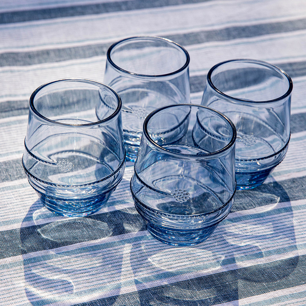 Amalia Acrylic Small Tumbler Set/4 - Ocean 88 Amalia Acrylic Small Tumbler Set/4 - Ocean 88