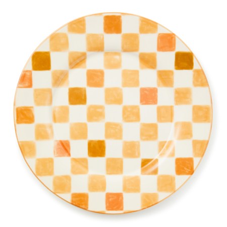 honey check round platter 79 honey check round platter 79