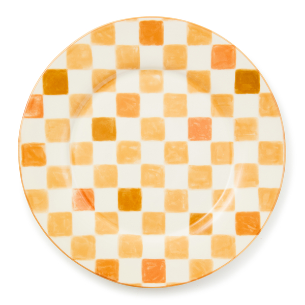 honey check round platter 79 honey check round platter 79