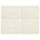 mocha check cork back placemats, set of 4 13 mocha check cork back placemats, set of 4 13