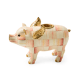 rosy check flying pig candle holder 85 rosy check flying pig candle holder 85