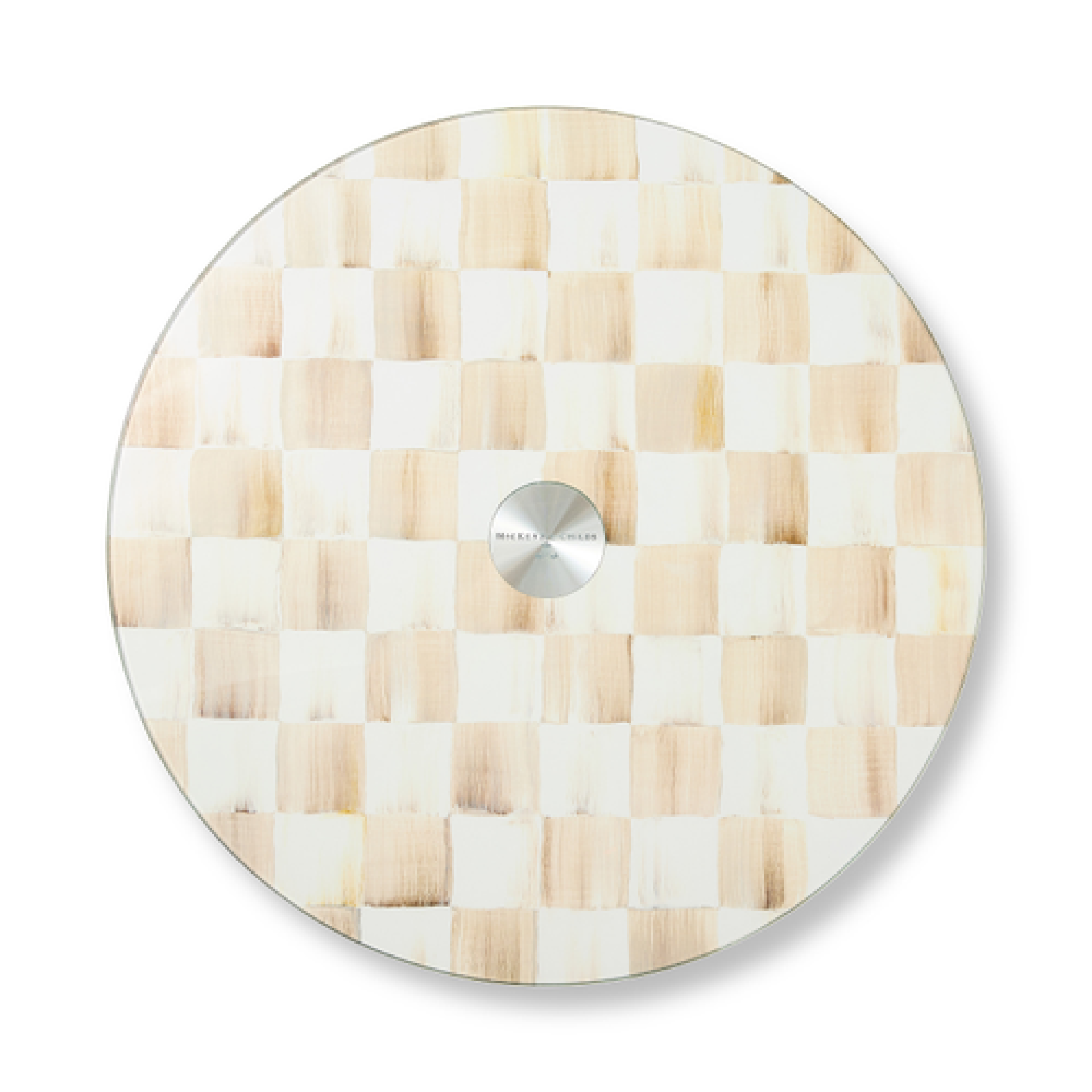mocha check glass lazy susan 30 mocha check glass lazy susan 30