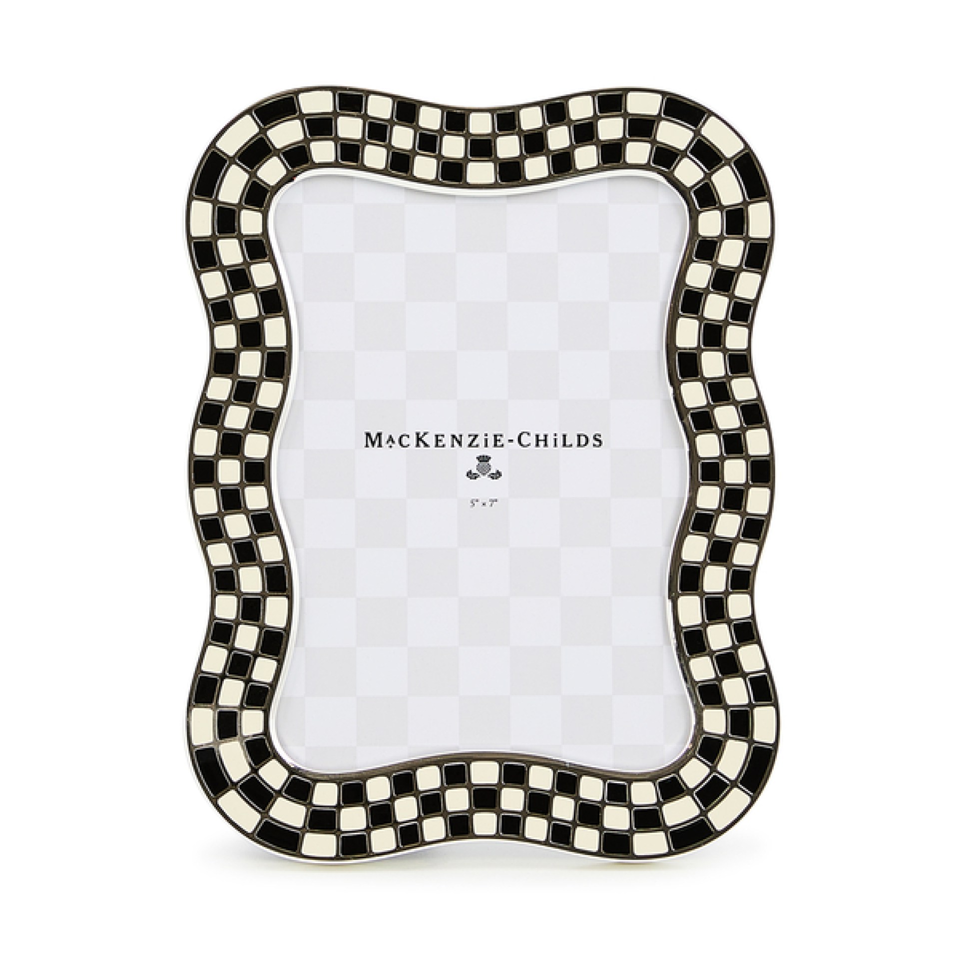 wavy check silver plated 5 wavy check silver plated 5
