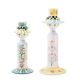 rosy meadow lady candle holders, set of 2 56 rosy meadow lady candle holders, set of 2 56