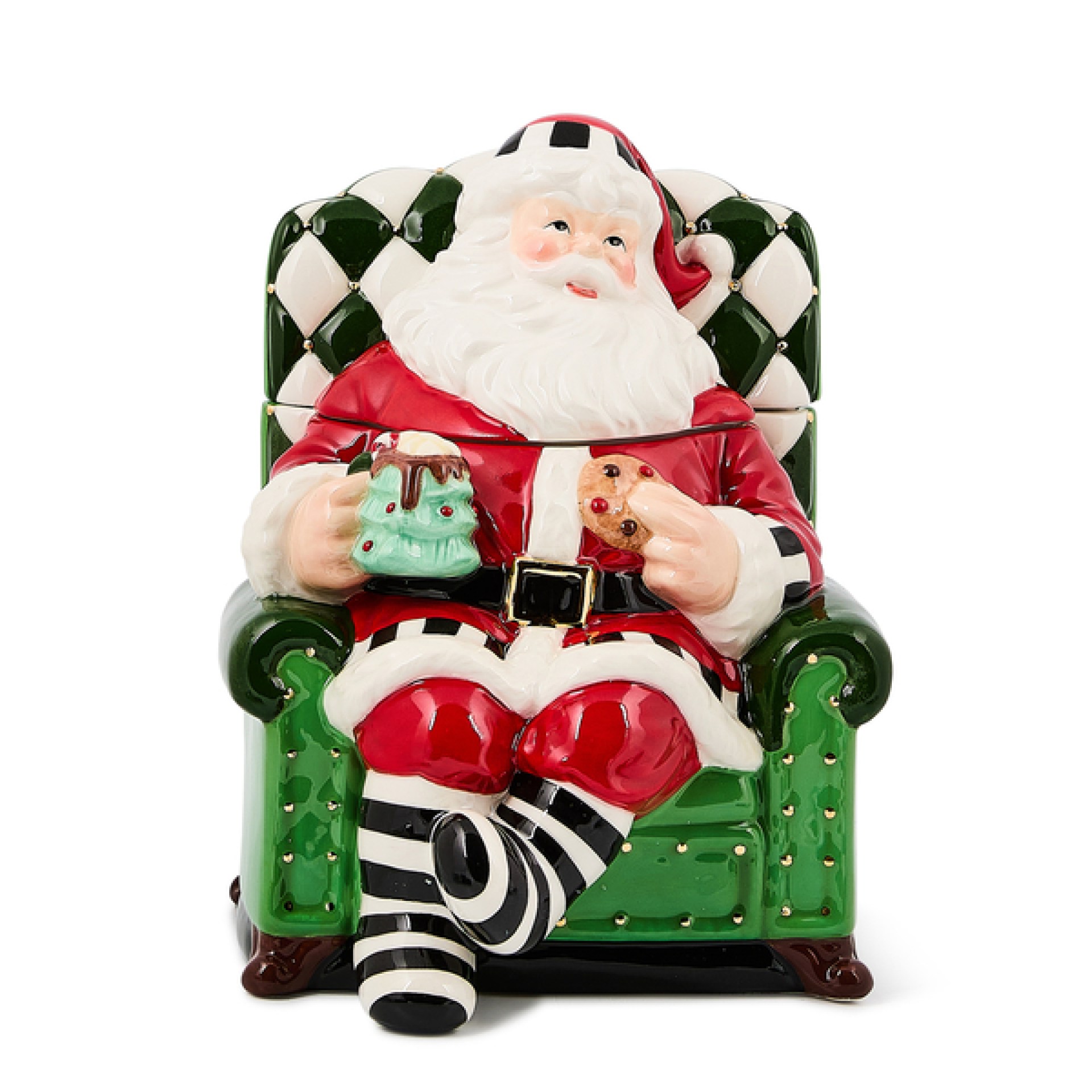 check it out santa in chair cookie jar 54 check it out santa in chair cookie jar 54