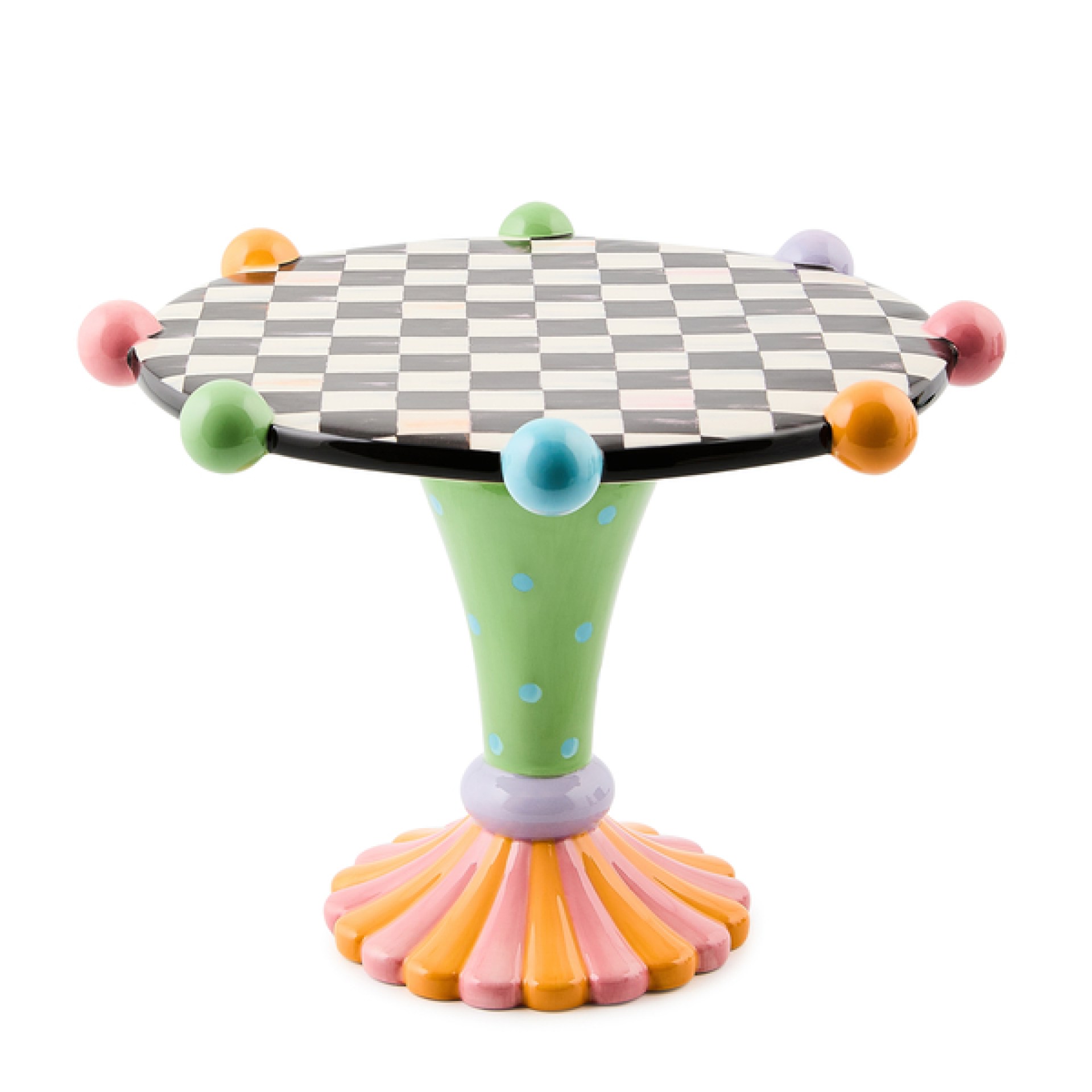 trick or treat ceramic pedestal platter 116 trick or treat ceramic pedestal platter 116