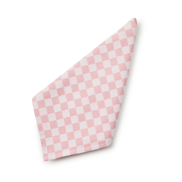 pink check napkin, set of 4 145 pink check napkin, set of 4 145