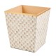 mocha check glass waste bin 68 mocha check glass waste bin 68