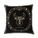 taurus zodiac throw pillow 133 taurus zodiac throw pillow 133