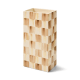 mocha check pillar vase 36 mocha check pillar vase 36