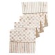 mocha check table runner 15 mocha check table runner 15
