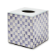 violet check glass boutique tissue cover 27 violet check glass boutique tissue cover 27