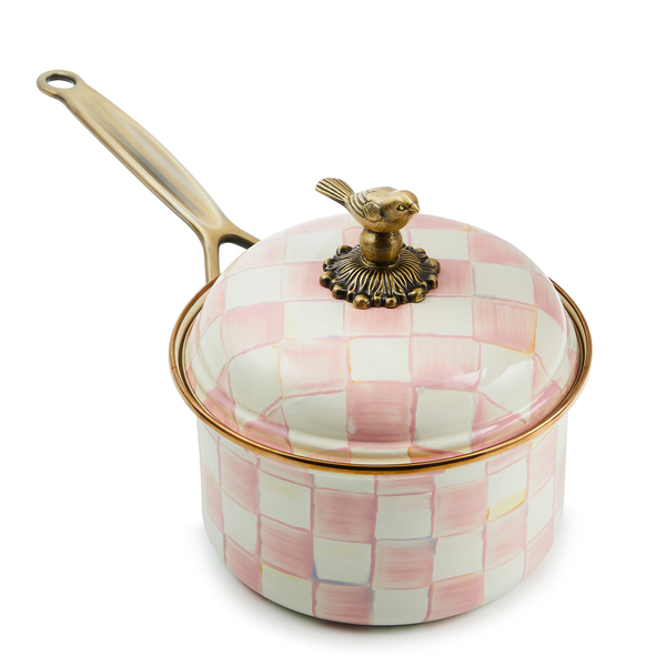 rosy check 2.5 qt. saucepan 227 rosy check 2.5 qt. saucepan 227