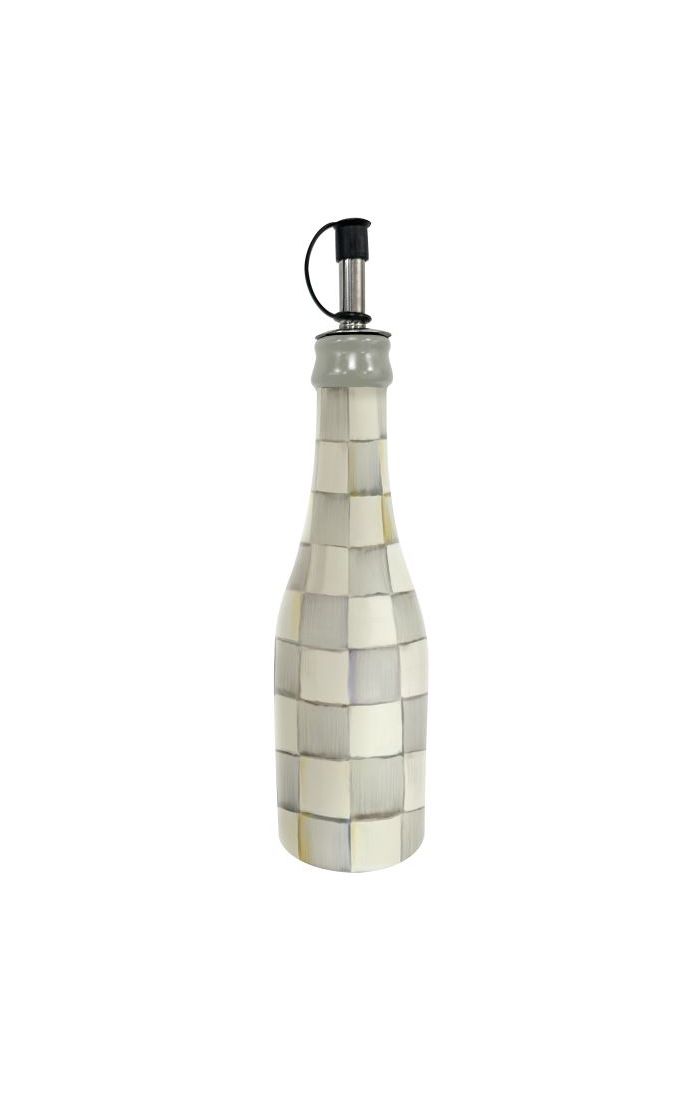 sterling check farmhouse oil cruet 129 sterling check farmhouse oil cruet 129