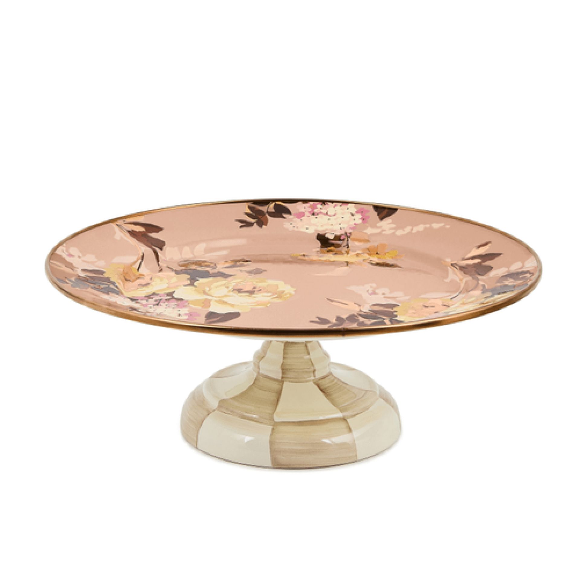 wild rose mauve small pedestal platter 46 wild rose mauve small pedestal platter 46