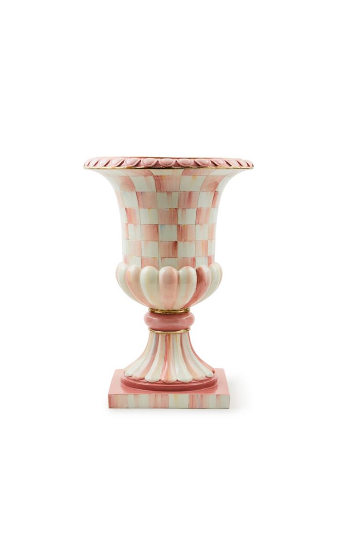 rosy check pedestal tabletop urn 34 rosy check pedestal tabletop urn 34