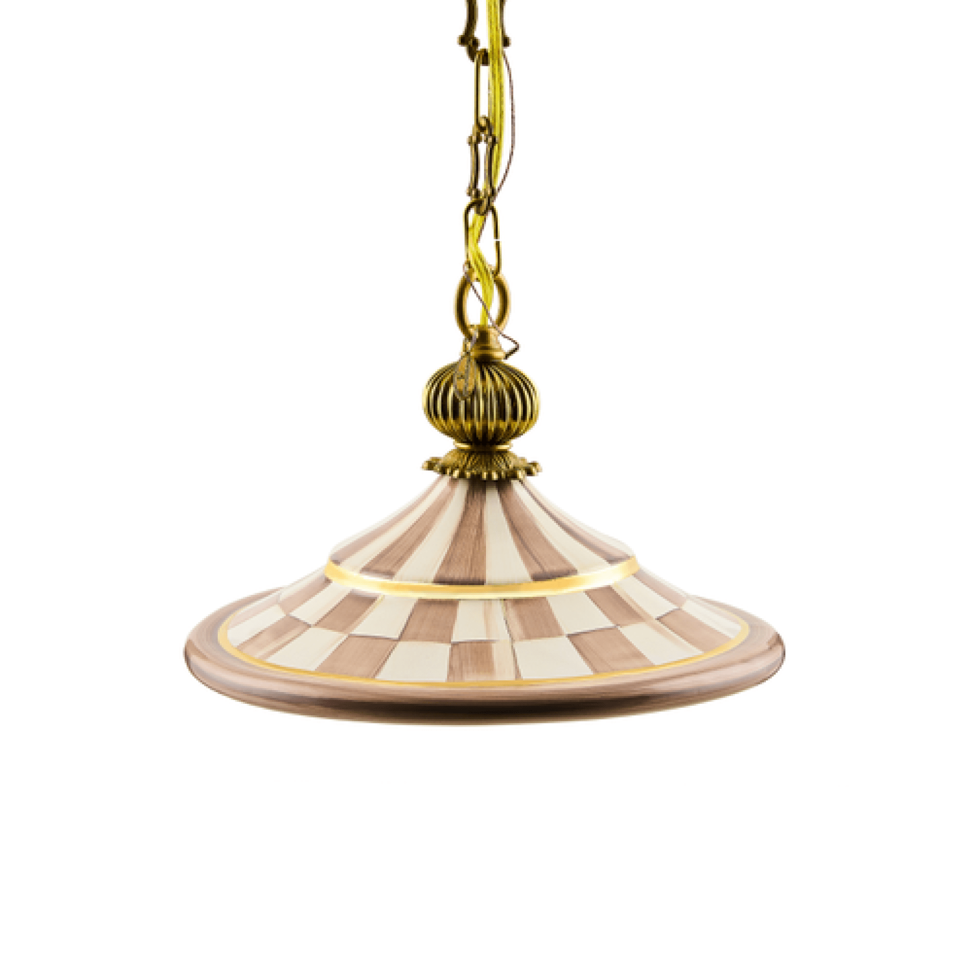 mocha check flared ceramic pendant lamp 27 mocha check flared ceramic pendant lamp 27
