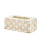 mocha check standard tissue box cover 83 mocha check standard tissue box cover 83