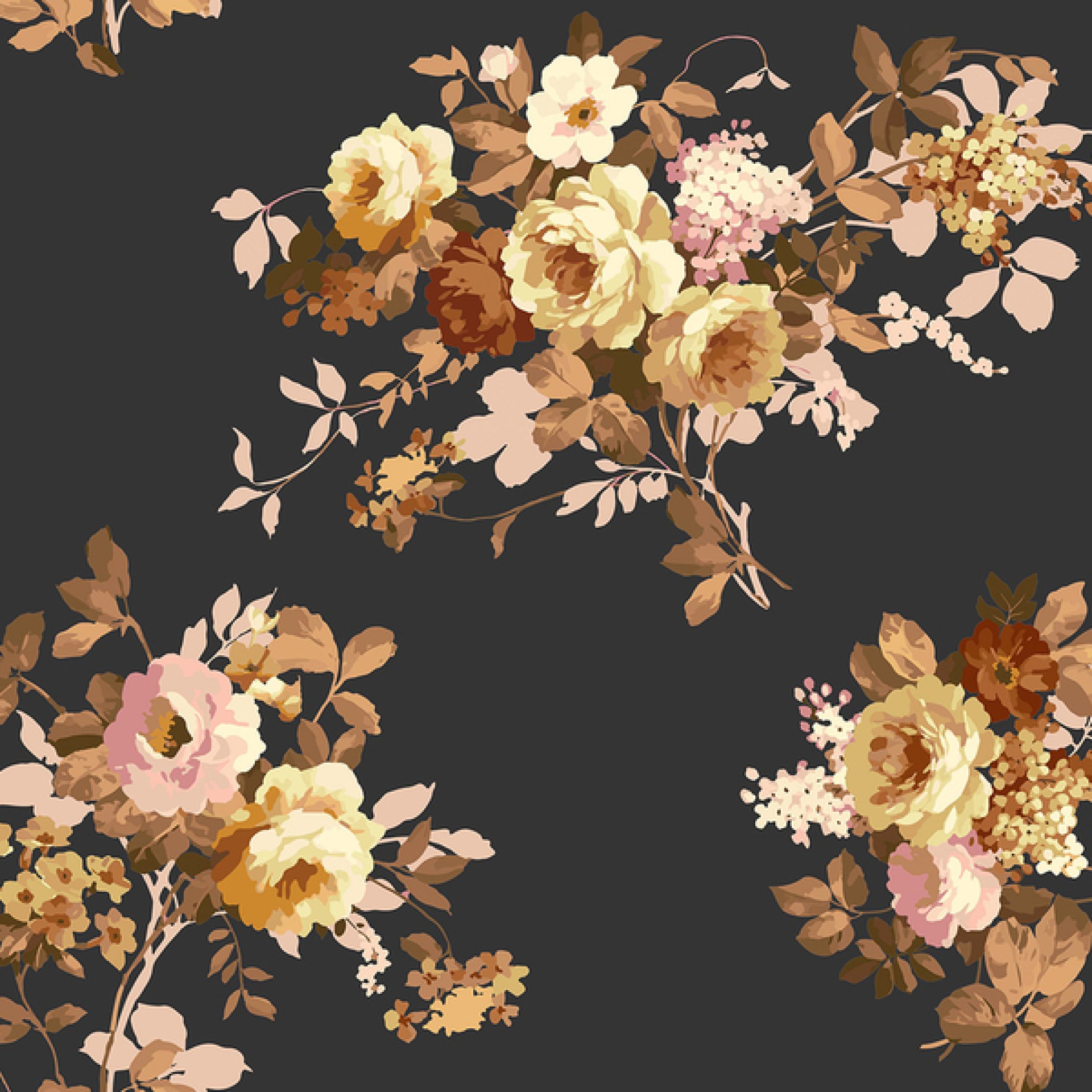 wild rose brown peel & stick wallpaper 36 wild rose brown peel & stick wallpaper 36