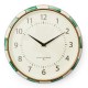 emerald check school wall clock 65 emerald check school wall clock 65