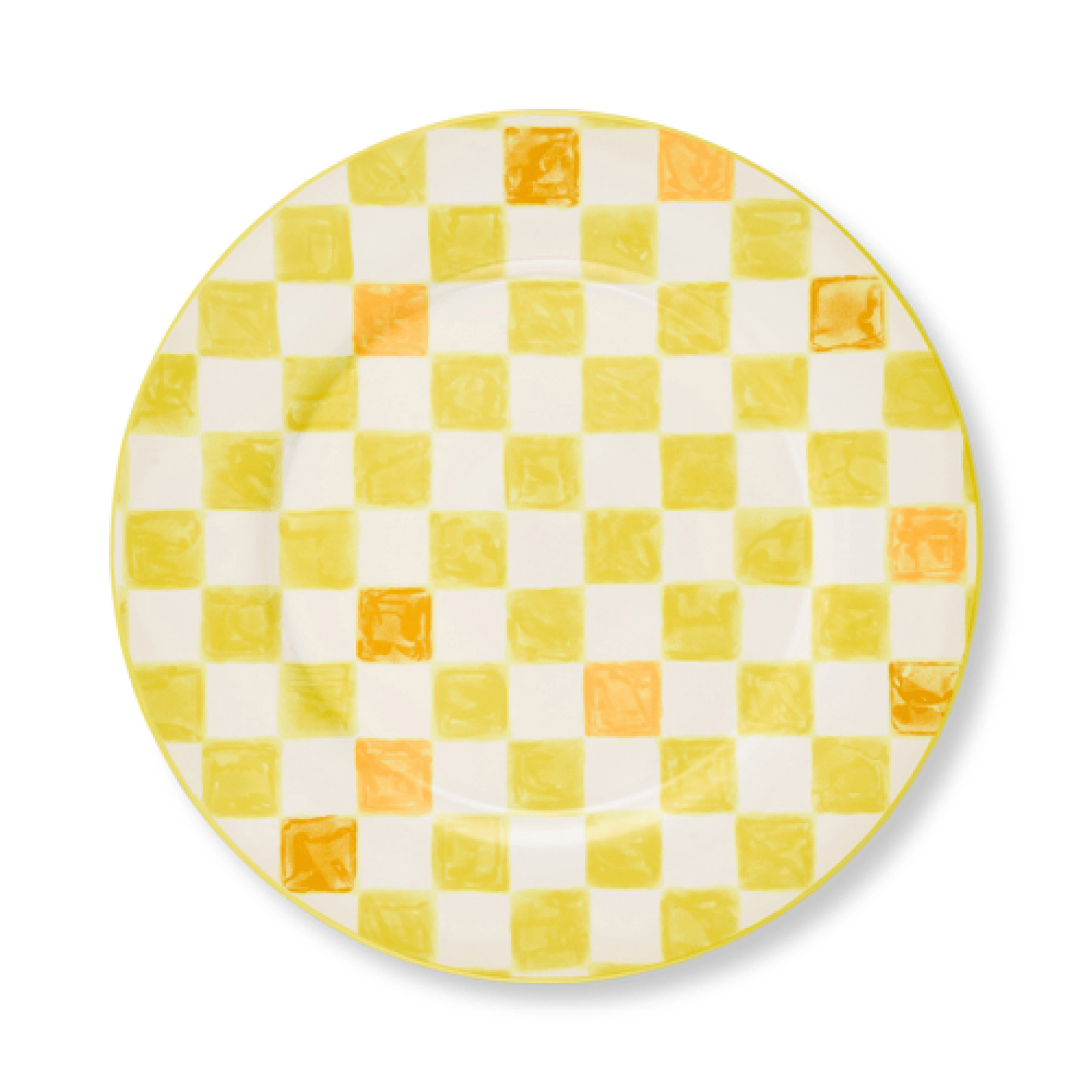 buttercup check round platter 38 buttercup check round platter 38