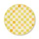 buttercup check round platter 38 buttercup check round platter 38