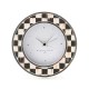 courtly check silver plated round desk clock 193 courtly check silver plated round desk clock 193