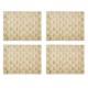 flax sinamay placemats, set of 4 34 flax sinamay placemats, set of 4 34