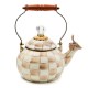 mocha check whistling tea kettle 60 mocha check whistling tea kettle 60