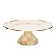 rosy check large pedestal platter 278 rosy check large pedestal platter 278