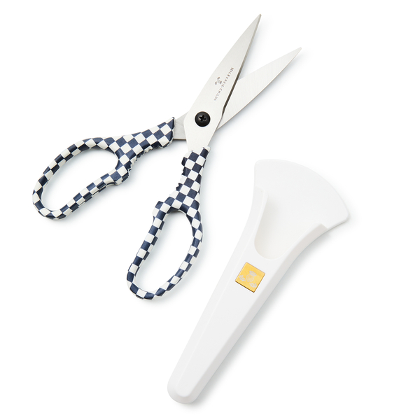 black & white check kitchen shears 14 black & white check kitchen shears 14