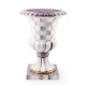 violet check pedestal urn 56 violet check pedestal urn 56