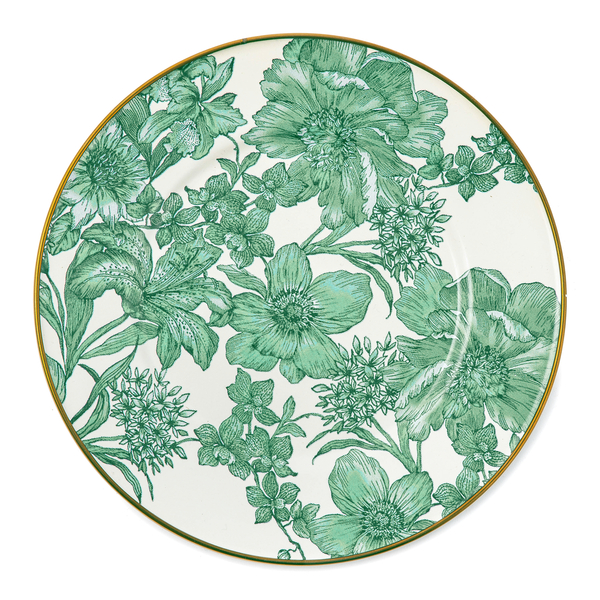 emerald english garden salad plate 13 emerald english garden salad plate 13