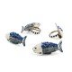 go fish napkin rings, set of 4 148 go fish napkin rings, set of 4 148