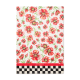 red poppies printed dish towel 66 red poppies printed dish towel 66