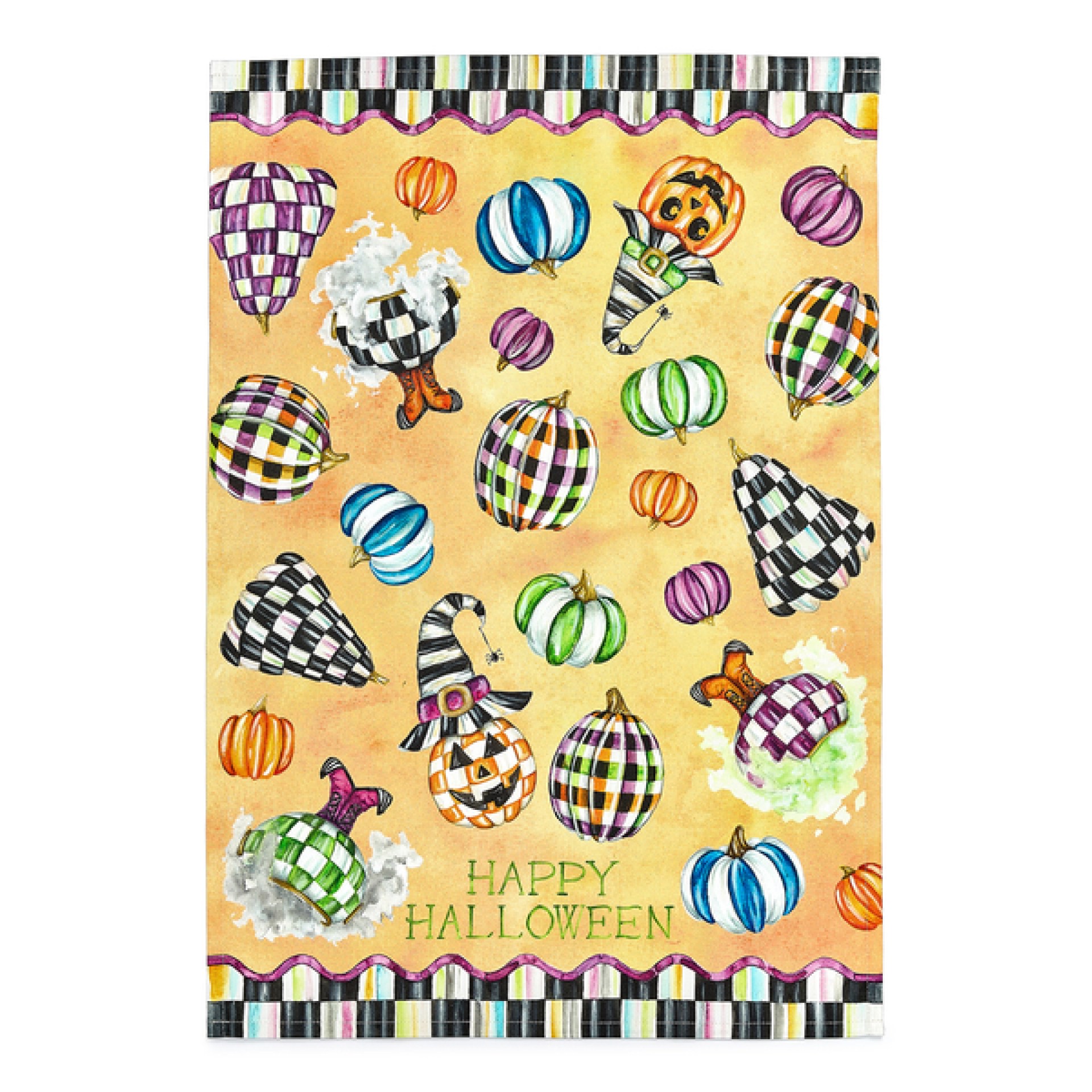happy halloween dish towel 135 happy halloween dish towel 135