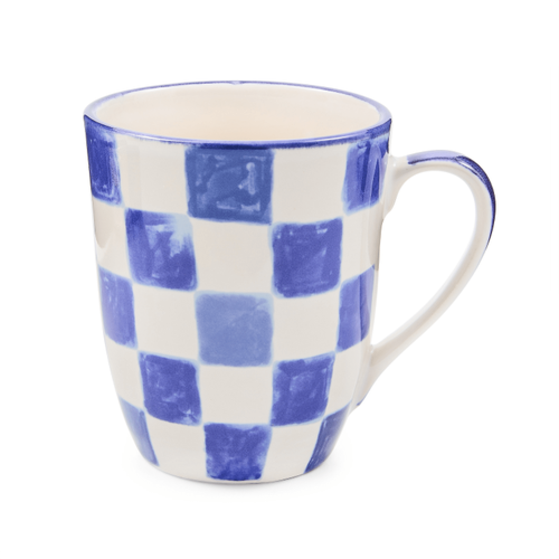 indigo check mug 74 indigo check mug 74