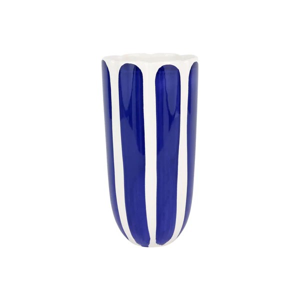 Viva Garden Cobalt Tulip Tall Cachepot 29 Viva Garden Cobalt Tulip Tall Cachepot 29