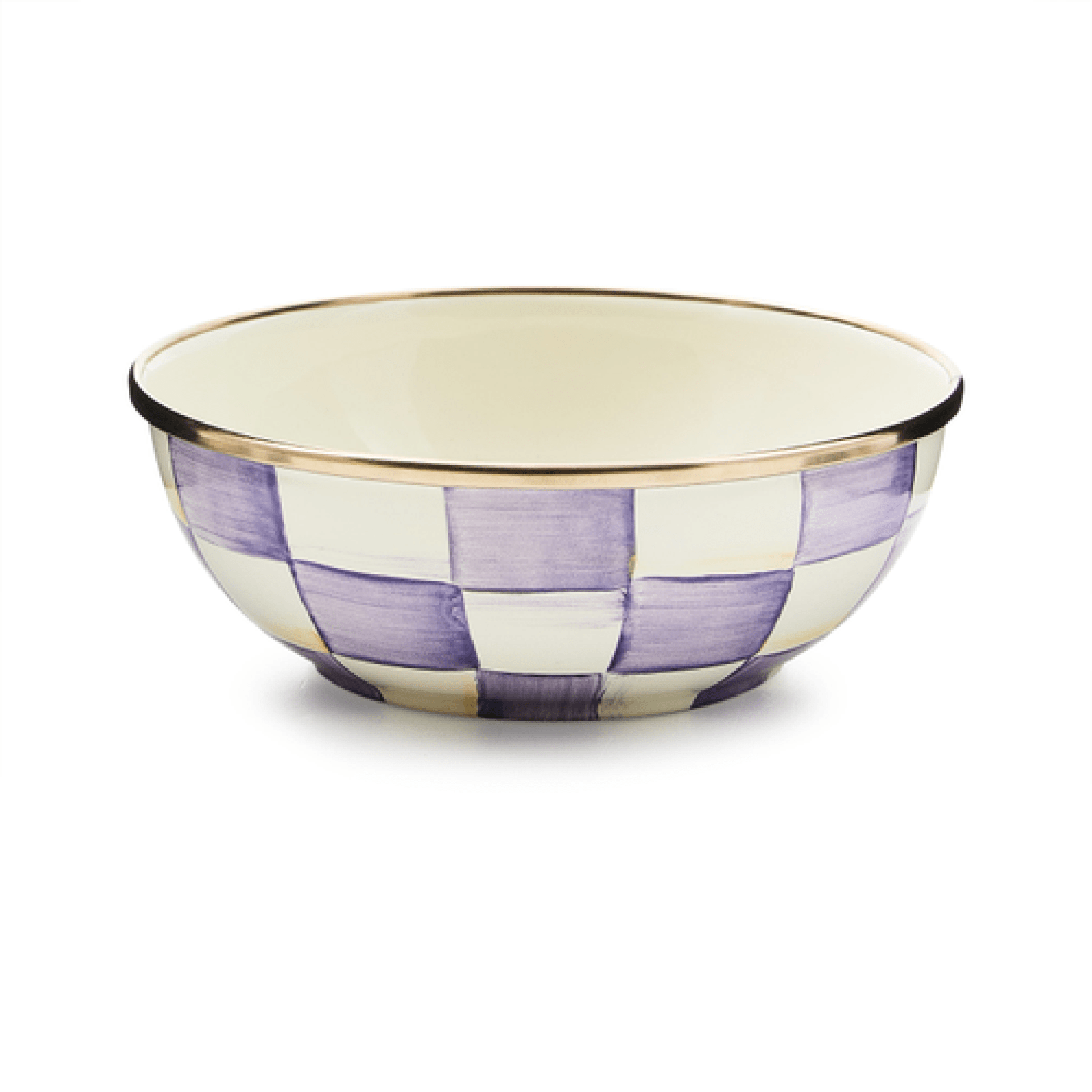 violet check everyday bowl 68 violet check everyday bowl 68