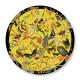 LAZY SUSAN YELLOW BUTTERFLY 55 LAZY SUSAN YELLOW BUTTERFLY 55
