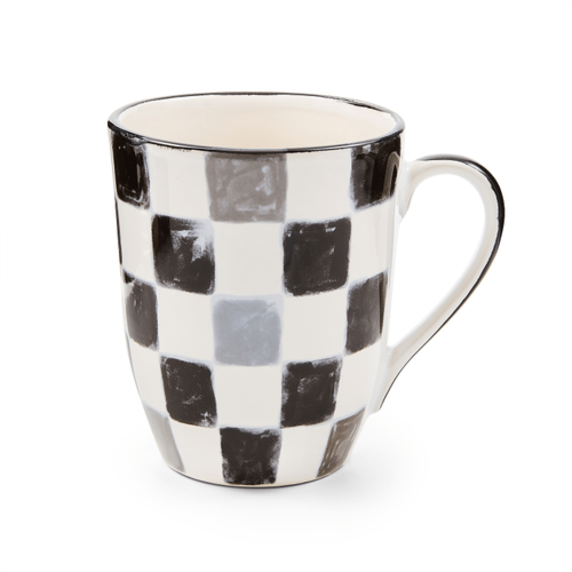 black check mug 17 black check mug 17