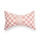 pink check bow throw pillow 173 pink check bow throw pillow 173